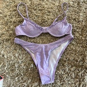 Purple Shein bikini